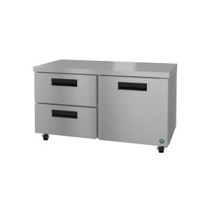 Hoshizaki - UR60A-D2 - Steelheart Series Undercounter Refrigerator, two-section, 60"W, 17.55 cu. ft.