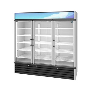Hoshizaki - RM-65-HC - Refrigerated Merchandiser, reach-in, three-section, 56.04 cu. ft., bottom mount