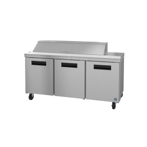 Hoshizaki - SR72A-16 - Steelheart Series Sandwich Top Refrigerator, reach-in, three-section, 72"W, 21.25 cu. ft.