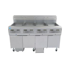 Frymaster 4FQG30U FilterQuick Fryer Battery, Gas, (4) 30 lb. Capacity