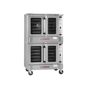 Southbend BGS/22SC Bronze Convection Oven, Gas, Double-Deck, Standard Depth, (5) Plated Racks