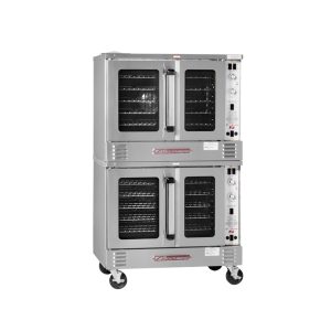 Southbend BGS/23SC Bronze Convection Oven, Gas, Double-Deck, Standard Depth, (5) Plated Racks