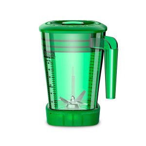 Waring CAC93XI-12 Mx Series Blender Container, 1.4 Liter (48 Oz.), 0.31 Cu. Ft. Capacity, Copolyester, Green