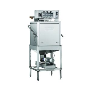 Hobart LT1-1 Dishwasher, fill & dump chemical sanitizing, low temp.