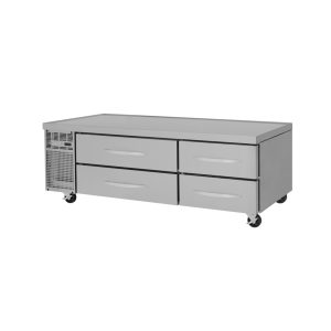 Turbo Air PRCBE-72R-N Pro Series Refrigerated Chef Base, Two-Section, 72"W, 12.14 Cu. Ft.