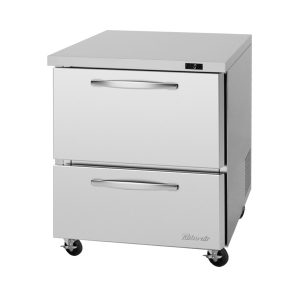 Turbo Air PUF-28-D2-N Pro Series Undercounter Freezer, One-Section, 6.8 Cu.  Ft. .Capacity, 27-1/2"W X 33"D