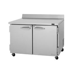 Turbo Air PWF-48-N Pro Series Worktop Refrigerator, Two-Section, 12.2 Cu.Ft. Capacity