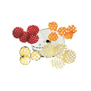 Robot Coupe 28177 Waffle/Gaufrette Disc, 4mm (5/32"), Cut Like A Waffle French Fry