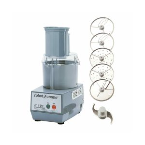 Robot Coupe R101P Combination Food Processor, 1.9 Liter Gray Polycarbonate Bowl