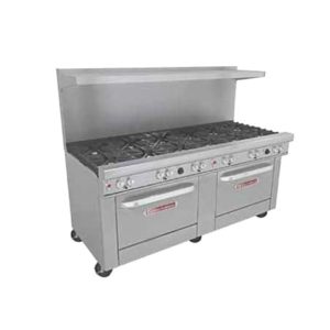 Southbend 4721AA Ultimate Restaurant Range, Gas, 72", (12) Non-Clog Burners, Standing Pilot