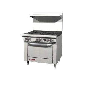 Southbend S36A S-Series Restaurant Range, Gas, 36", (6) 28,000 Btu Open Burners