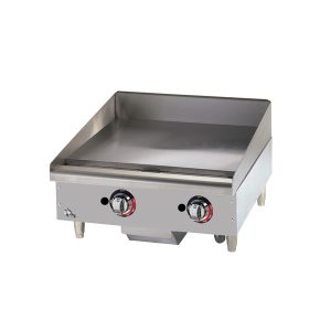 Star 624TF Star-Max Heavy Duty Griddle, Gas, Countertop, 24" W X 21" D Cooking Surface