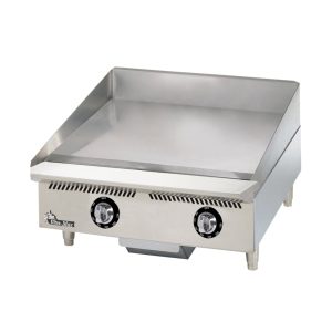 Star 824TCHSA Ultra-Max Griddle, Countertop Gas, 24" W X 24" D Cooking Surface, 1" Thick