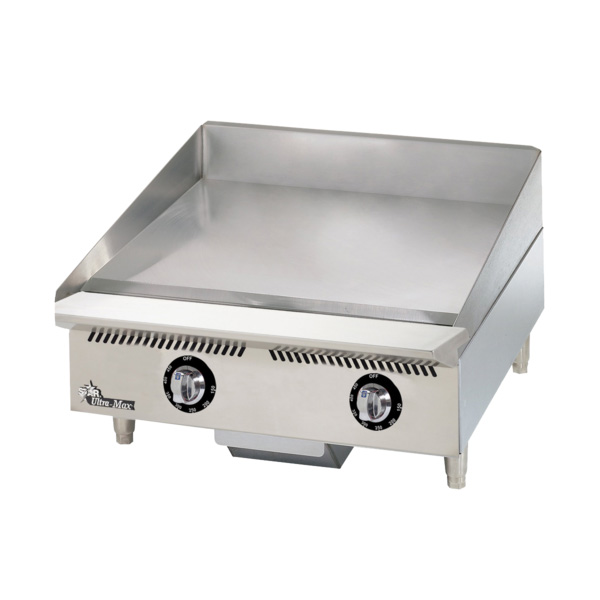 Star 824TCHSA Ultra-Max Griddle, Countertop Gas, 24″ W X 24″ D Cooking ...