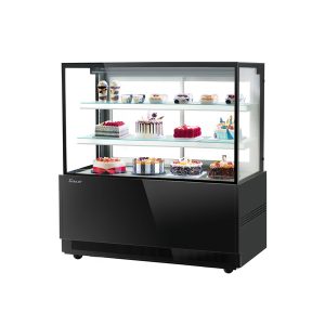 Turbo Air TBP60-54NN-W(B) Refrigerated Bakery Display Case, 59"W X 27-1/2"D X 51-7/8"H, 21.8 Cu. Ft. Capacity