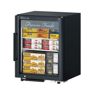 Turbo Air TGF-5SD-N Super Deluxe Glass Merchandiser-Counter Top Freezer, One-Section, 4.26 Cu. Ft.