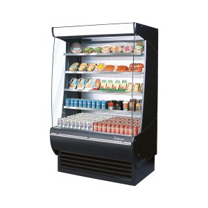 Turbo Air TOM-48DXB-N Extra Deep Vertical Open Display Merchandiser, 14.9 Cu.Ft. Capacity