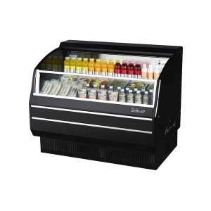Turbo Air TOM-50SB-SP(-A)-N Horizontal Open Display Merchandiser, Slim-Line, 8.9 Cu. Ft. Capacity