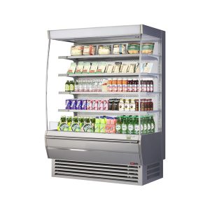 Turbo Air TOM-60DXS-N Extra Deep Vertical Open Display Merchandiser, 18.9 Cu. Ft. Capacity, 60"W X 34-1/4"D