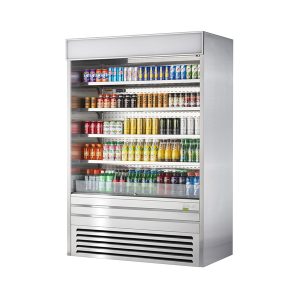 Turbo Air TOM-60ES-N Vertical Air Curtain Open Display Merchandiser, 30.6 Cu. Ft. Capacity, 60"W X 29-7/8"