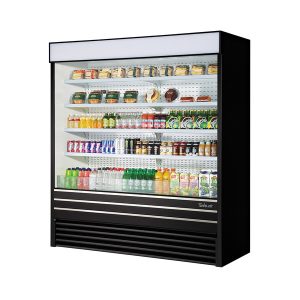 Turbo Air TOM-96EB-N Vertical Air Curtain Open Display Merchandiser, 48.3 Cu. Ft. Capacity