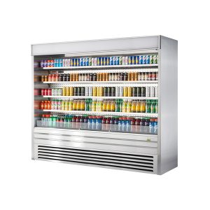 Turbo Air TOM-96ES-N Vertical Air Curtain Open Display Merchandiser, 48.3 Cu. Ft. Capacity