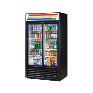True GDM-37-HC-LD Refrigerated Merchandiser, two-section