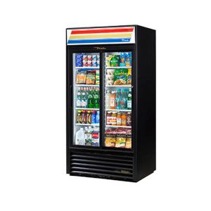 True GDM-33-HC-LD Refrigerated Merchandiser, two-section