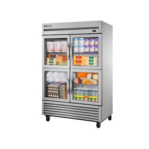 True T-49G-4-HC~FGD01 Refrigerator, reach-in, two-section