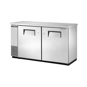 True TBB-24-60-S-HC Back Bar Cooler, two-section, 61-1/8"W