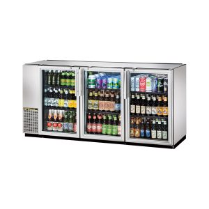 True TBB-24GAL-72G-S-HC-LD Back Bar Cooler, three-section, 71-7/8"W