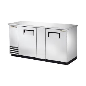 True TBB-3-S-HC Back Bar Cooler, two-section, 69-1/8"W