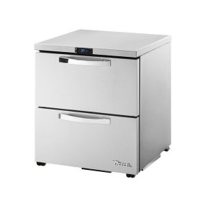True TUC-27D-2-HC Undercounter Refrigerator, 33 - 38?F, (2) drawers each