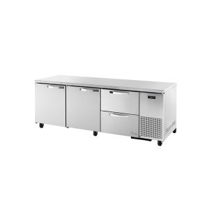 True TUC-93D-2-HC~SPEC3 SPEC SERIES Deep Undercounter Refrigerator, 33 - 38?F, side mounted self-contained refrige