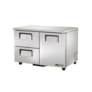 True TUC-48D-2-HC Undercounter Refrigerator, 33 - 38?F, (1) stainless steel door