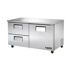 True TUC-60D-2-HC Undercounter Refrigerator, 33 - 38?F, (1) stainless steel door