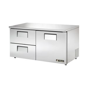 True TUC-60D-2-LP-HC Low Profile Undercounter Refrigerator, 31-7/8" counter height, 33 - 38?F