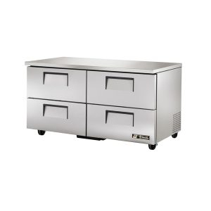 True TUC-60D-4-HC Undercounter Refrigerator, 33 - 38?F, (4) drawers each
