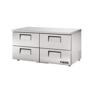 True TUC-60D-4-LP-HC Low Profile Undercounter Refrigerator, 31-7/8" counter height, 33 - 38?F