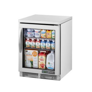 True TUC-24G-HC~FGD01 Undercounter Refrigerator, 33 - 38?F, framed glass door version 01