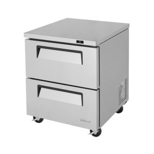 Turbo Air TUR-28SD-D2-N Super Deluxe Series Undercounter Refrigerator, One-Section