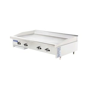 Turbo Air TATG-48 Radiance Griddle, Countertop, Gas, 48"W X 30"D