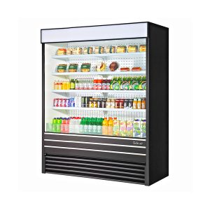 Turbo Air TOM-60EB-N Vertical Air Curtain Open Display Merchandiser, 30.6 Cu. Ft. Capacity