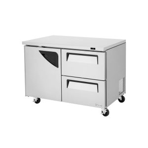 Turbo Air TUR-48SD-D2-N Super Deluxe Series Undercounter Refrigerator, Two-Section