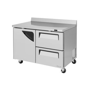 Turbo Air TWF-48SD-D2-N Super Deluxe Worktop Freezer, Two-Section, 12.0 Cu. Ft.