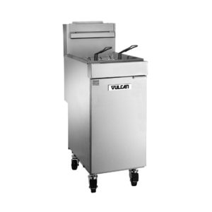 Vulcan 1VEG35M Fryer, Natural Gas, 15-1/2" W, 35-40 lb. Oil Capa
