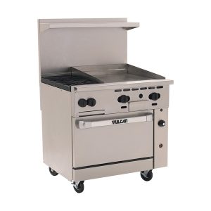 Vulcan 36C-2B24GT Endurance Restaurant Range, Gas, 36", (2) 30,000 BTU Burners