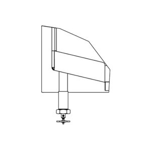 Vulcan BPDOV-1 2" Draw-Off Valve, Left Front Straight With Strainer