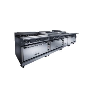 Vulcan V224HB V Series Heavy Duty Range, Gas, 24", (2) Hot Tops