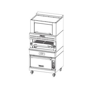 Vulcan VBB1SF V Series Heavy Duty Broiler, 36", Gas, (3) 33,000 BTU Ceramic Radiant Burne